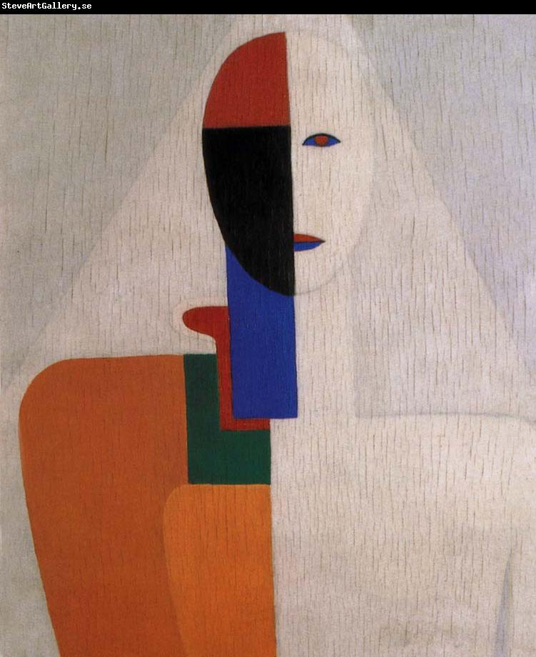 Kasimir Malevich Half-length of Female